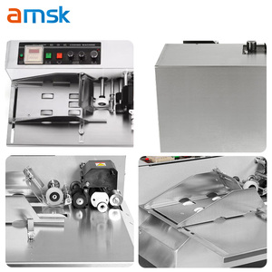 MY-380F elektrische kontinuierliche automatische feste Tinte Rad Verfalls datum Charge Chargen nummer Codierer Stempeln Drucker Codierung maschine - Product Image 5