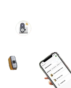 Smart Phone APP <strong>Controlled</strong> Wireless Soil Moisture <strong>Sensor</strong> with BLE Water <strong>Timer</strong> Plastic Pair for Garden Irrigation