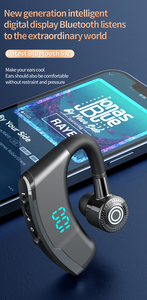 V9S חדש אופנה עיצוב אוזניות אחת אחת תלוי אוזן Bluetooth אלחוטי אוזניות עמיד למים
