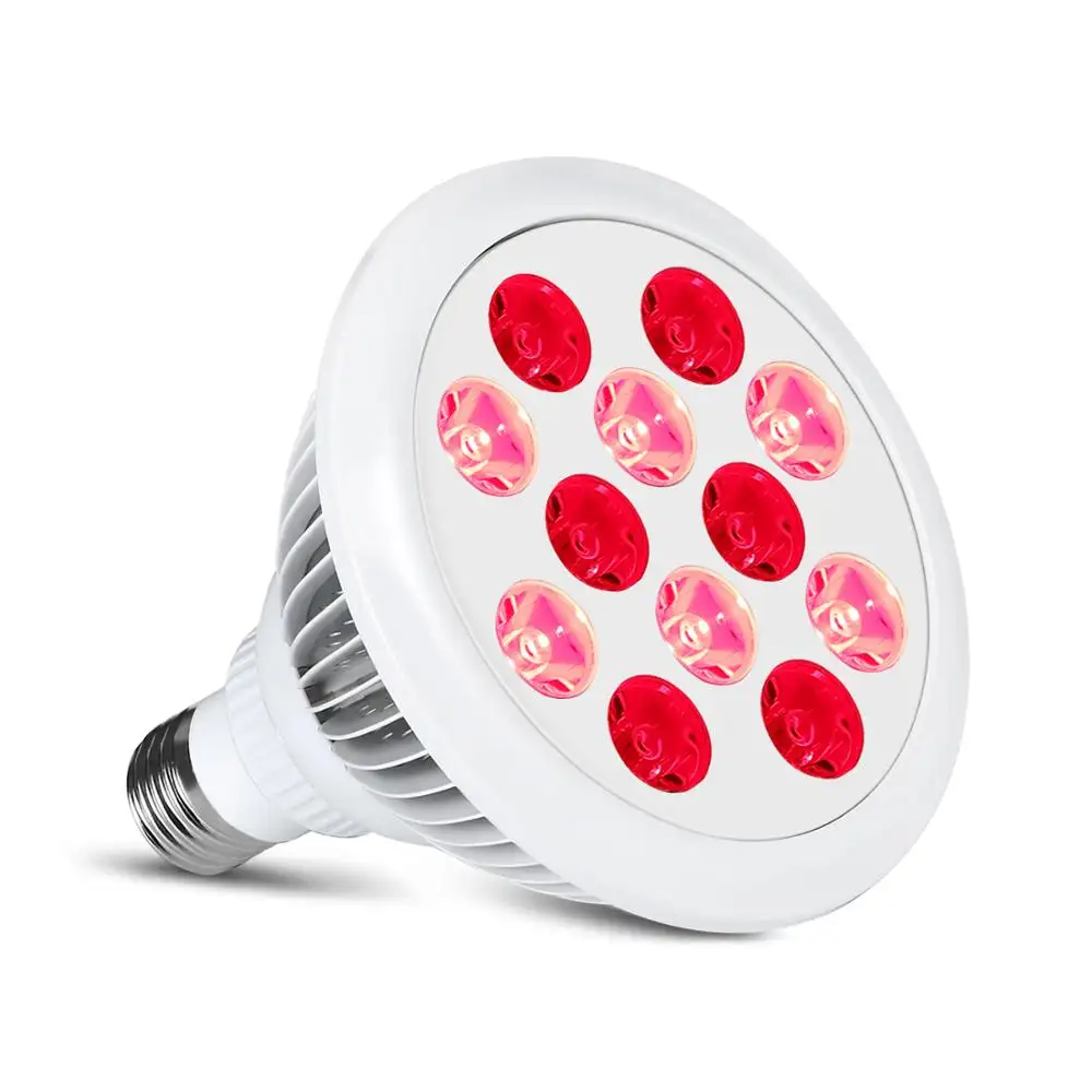 Kinreen Medical Led Light Therapy Lamp 660nm 850nm Red Light Therapy Bulb for Skin