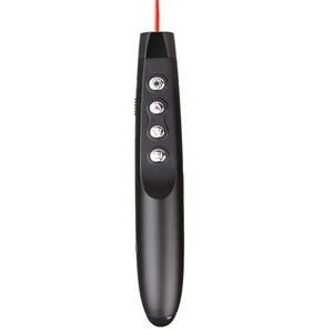 2.4G senza fili USB Presenter penna Wireless Power point presentazione presentatore USB luce rossa puntatore Laser Clicker presentazione - Product Image 1