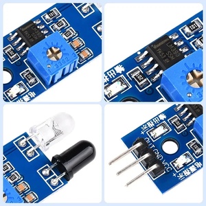 3pcs Smart Electronics IR Infrared <strong>Obstacle</strong> <strong>Avoidance</strong> <strong>Sensor</strong> Module Smart Car Robot 3 Pin Reflective Photoelectric