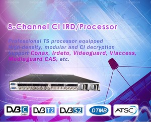 Catv cabecera ci ird dvb c ISDB-T DVB-T2 a iptv receptor de satélite Irdeto Conax Tarjeta de cámara - Product Image 3