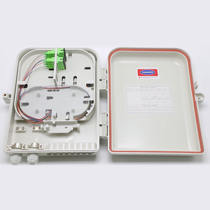 พอร์ต SC LC APC UPC พอร์ต2ถึง16 C พร้อมอะแดปเตอร์และกล่องกระจายไฟเบอร์ออปติกผมเปียสามารถใช้กับเสาได้ - Product Image 5