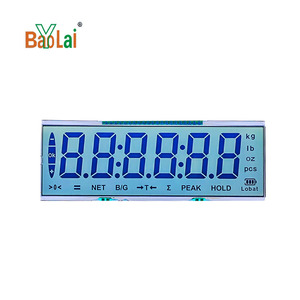 Display Digitale Display LCD con Display Digitale a grasso corporeo a 6 cifre 7 segmento LCD a tre Display Display HTN LCD - Product Image 2
