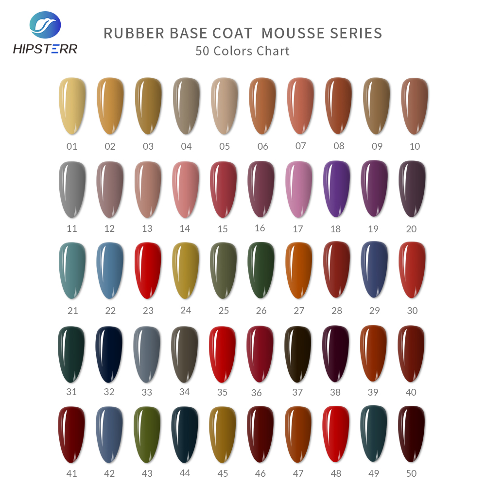 Base en caoutchouc série Mousse