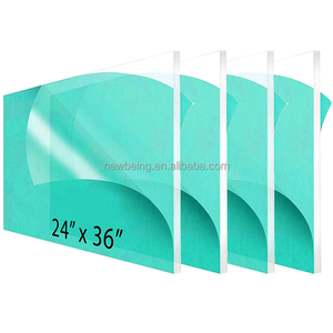 Clear Acrylic Sheets - <strong>18</strong> <strong>X</strong> <strong>24</strong>&quot; Pre-Cut Plexiglass Sheets for Craft Projects, Signs, Display Cases - Product Image 3