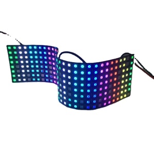 8*8 16*16 8*32 LED-Matrix licht Panel-Modul SMD 5050 RGB Voll farbdisplay Flexibler LED-Pixel-Bildschirm - Product Image 1