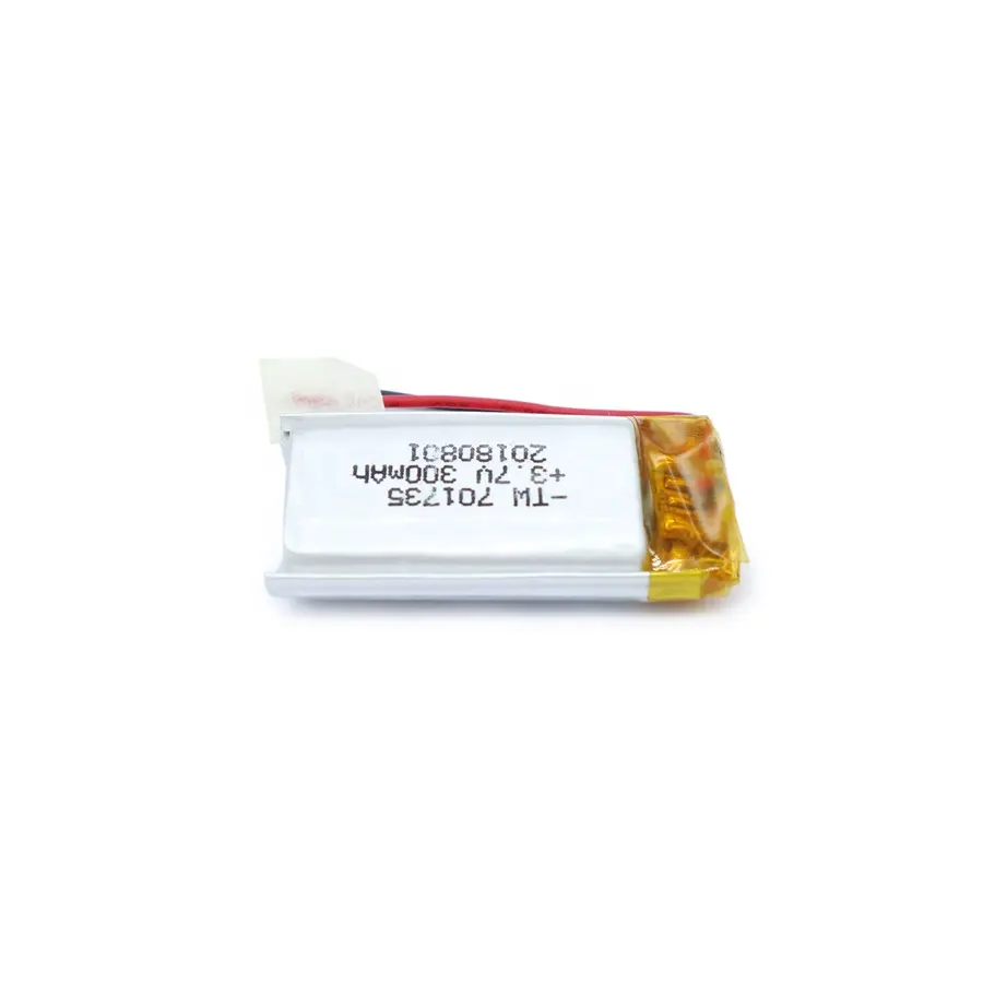 701735 300mah 3.7v wiederaufladbare, der maschine bis genehmigt produktion lithium-polymer ionen batterie für elektrische auto