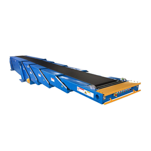 Scatole per pacchi mobili alimentate macchine per il trasporto di cartoni trasportatori a nastro telescopici per lo scarico di carico di camion - Product Image 2