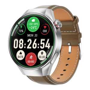 Đồng hồ thông minh cho người đàn ông kinh doanh 1.75 inch nút xoay Pin lớn dài chờ <span class=keywords><strong>Bluetooth</strong></span> gọi điện thoại đồng hồ - Product Image 4