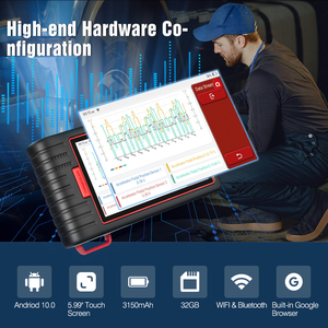 2022年新製品Thinkscan Max2 OBDelevenフルシステム自動OBDリーダーOBD2スキャナーユニバーサル診断工作機械 - Product Image 5