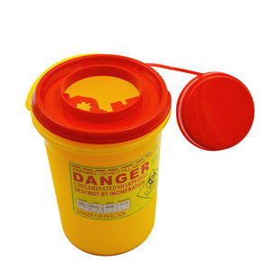 JCMED 510k医疗处置针生物危害容器1L锐器盒 - Product Image 5