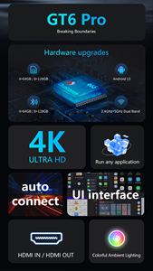 Plug and Play Universal Wireless Car Play Interface Smart <strong>Android</strong> 13.0 Multimedia Video CarPlay AI Box with <strong>HDMI</strong> <strong>Input</strong> <strong>Output</strong> - Product Image 3