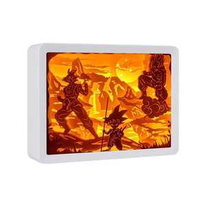Lampada decorativa per luce e ombra con intaglio in carta 2023 modello di sfera del drago animato personalizzato Best-seller 3D ha condotto la camera da letto 60