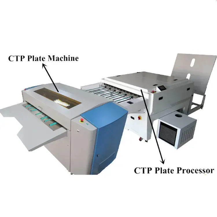 Máquina de fabricación de placa personalizada CTP automática digital para gran oferta