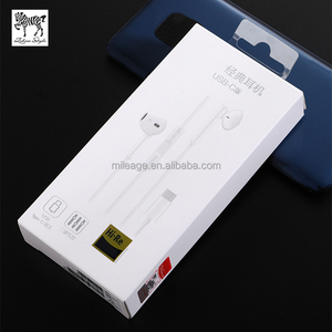 Yüksek kalite tipi c handfree CM33 usb-c kablolu mikrofonlu kulaklık için Huawei P20/P20 <span class=keywords><strong>Pro</strong></span>
