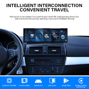 Boy 14.9 inç Android sistemi araç DVD oynatıcı GPS navigasyon Carplay Android oto araç DVD oynatıcı DVD OYNATICI BMW X3 CCC E83 2005 - 2010 için - Product Image 4