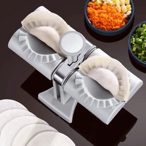 Household Double <strong>Empanada</strong> Molde Automatic Stainless Steel Dumpling Maker Mould Dumpling Press Mold Kitchen Accessories - Product Image 3