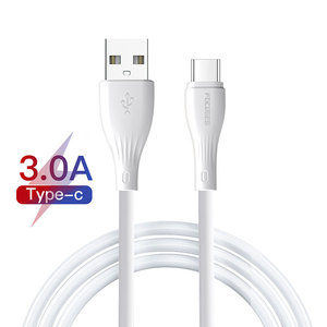 工厂批发OEM优质PVC 1M 3ft适用于三星手机快速充电器<span class=keywords><strong>usb</strong></span>电缆<span class=keywords><strong>usb</strong></span> c数据线type-c