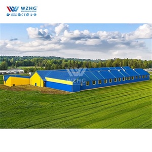 Hangar metallique เท usine et Atelier Structure En acier prefabriquee | บริการ OEM แสดงได้ - Product Image 1