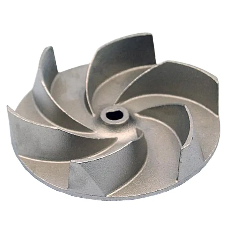 Custom Industrial Wax Complete Line Aluminum Mold Bronze Investment Casting 316l Stainless Steel Impeller Parts