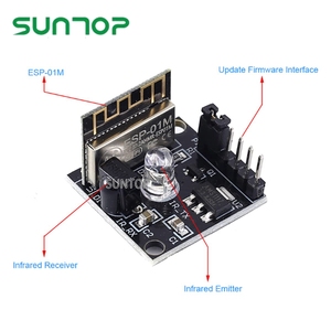 ESP8285 ESP-01M IR-Infrarotsender-Empfänger modul Digitaler Infrarot-Transceiver-Sensor WiFi-Fernbedienung schalter - Product Image 3