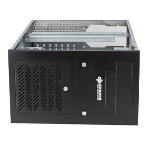 Fabricante 7 ranuras Torre montada en la pared caja de la computadora Industrial IPC servidor chasis colgado Gabinete de la computadora