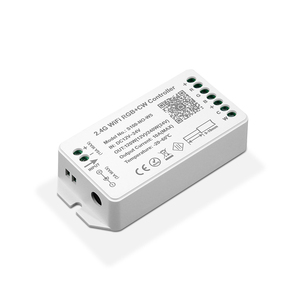 Прямая продажа, технология управления PWM, универсальный 433 м RF 2,4 г WIFI RGB CW TUYA RGB светодиодный контроллер - Product Image 4