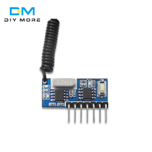 433 mhz RF ricevitore codice di apprendimento decodificatore modulo 433 mhz Wireless 4 CH uscita per la codifica dei telecomandi