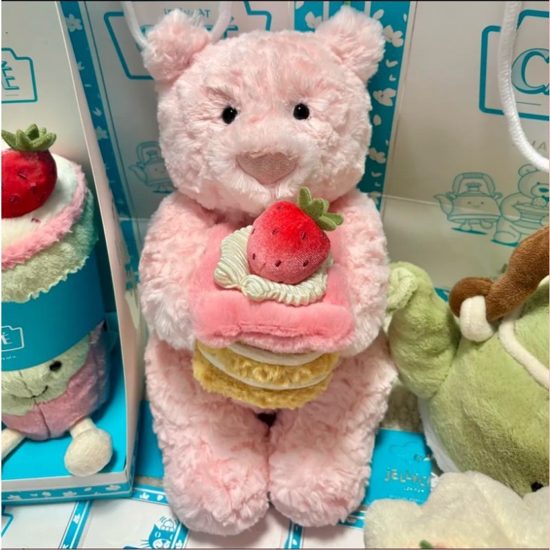 Liora strawberry cake bear-28 cm