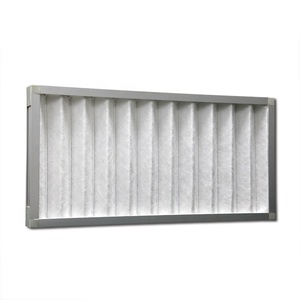 Özelleştirilmiş karton panel ön filtre merv 8 merv 9 merv 11 plili filtre 16x25x1 ac fırın kağıt selüloz hava filtresi - Product Image 2