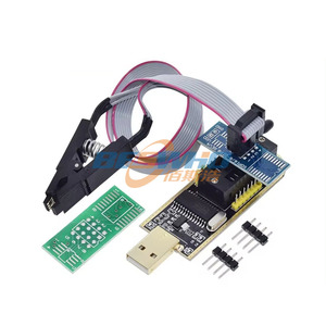 SOIC8 24 serie 25 EEPROM Flash BIOS USB programmatore modulo + SOIC8 SOP8 Test Clip per EEPROM 93CXX / 25CXX / 24CXX adattatore - Product Image 1