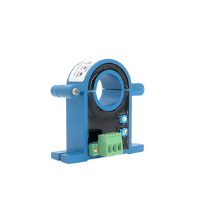 Transmisor de corriente Hall Sensor de potencia de bucle abierto de CC de extremo abierto 4-20mA tipo de medición directa 50 apertura 20mm 0-1500a