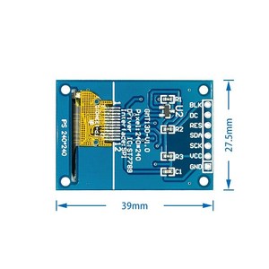 TFT-Display 0,96 / 1,3 Zoll IPS 7P SPI HD 65 K Vollfarb-LCD-Modul ST7735 Laufwerk IC 80 * 160 (nicht OLED) für Arduino