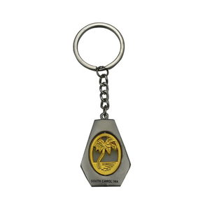 批发高品质创意金属钥匙扣促销礼品钥匙扣男士钥匙扣 - Product Image 4