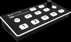 Venta al por mayor 4K 2 canales Video Switcher Broadcast Joystick Broadcast Video Streaming Switcher Broadcast Keyboard - Product Image 2