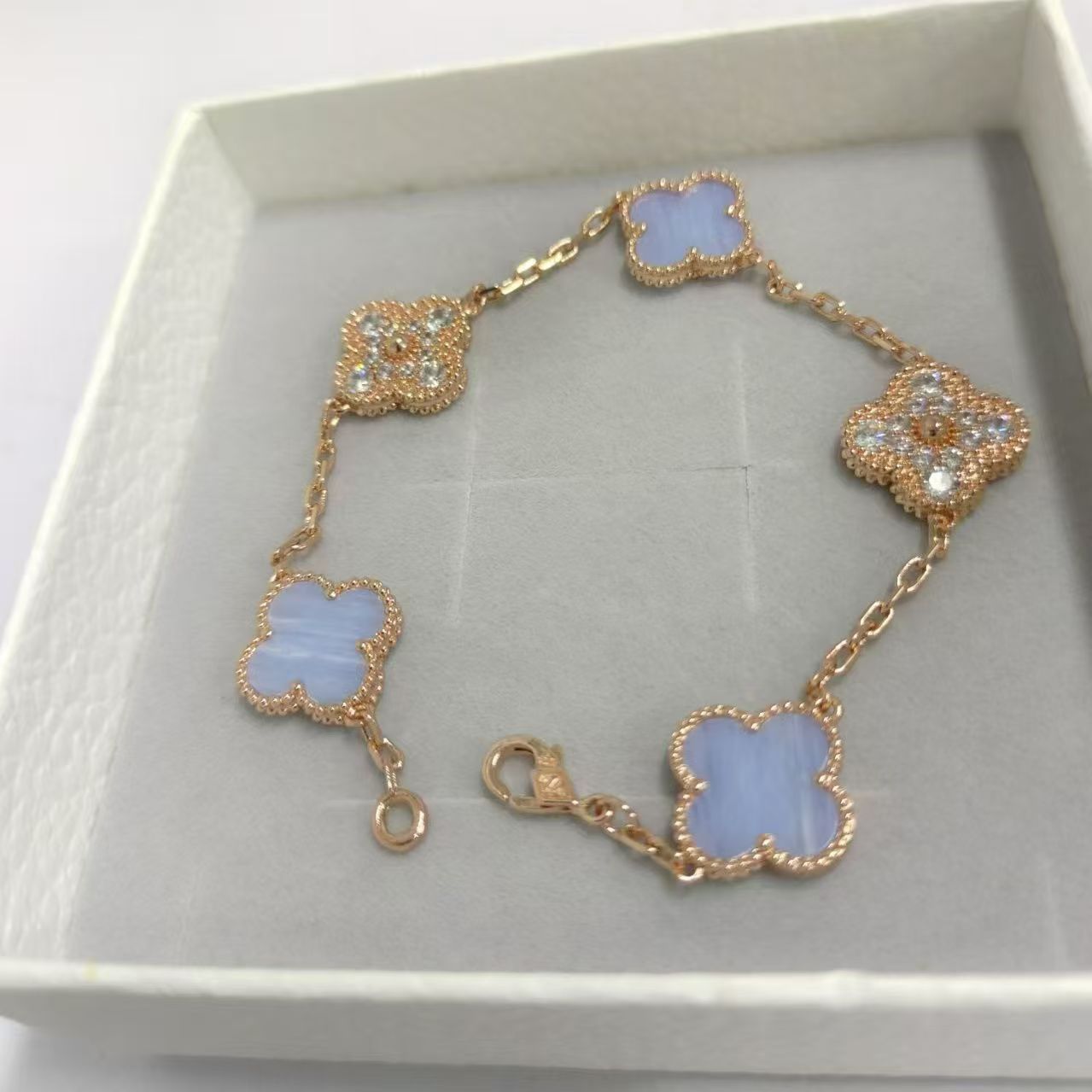 Oro rosa viola + diamante