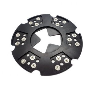 230mm 9mm <strong>Trapezoid</strong> <strong>Holes</strong> Grinding Metal Steel Disc Magnetic Plate