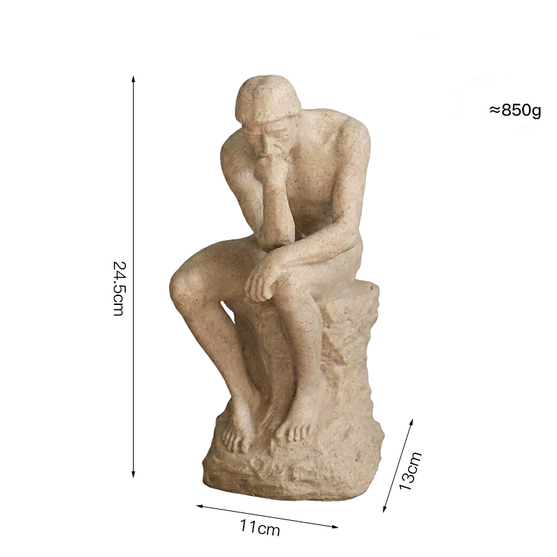 thinker man-sandstone