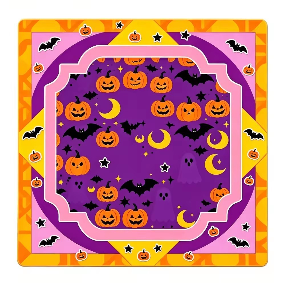 Pumpkin bat pattern