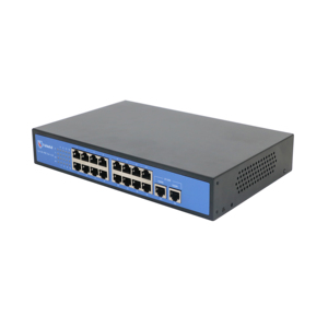 T-shield yönetilmeyen ağ anahtarı 16 portlu Poe Ethernet 802. IP kameralar için 48v 100m/Gigabit ile 3af/at - Product Image 6