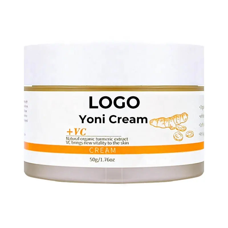 Produit en vogue, crème éclaircissante yoni pour femmes, nettoyant vaginal, brûle les graisses, turmeric, blanchissant, crème yoni