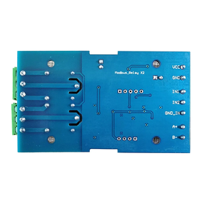 Electronic Component Modbus-Rtu 2-way relay module switching <strong>input</strong> and <strong>output</strong> <strong>RS485</strong>/TTL communication relay - Product Image 5