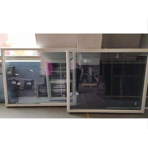 Ventana fija UPVC, productos de tendencia, ventanas de doble acristalado con marco UVC con diseño de parrilla - Product Image 1
