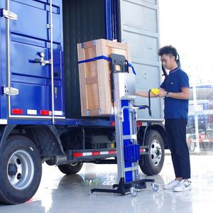 <span class=keywords><strong>Handy</strong></span> Lift di động xách tay tự nâng giỏ hàng Heli đạt <span class=keywords><strong>Stacker</strong></span> Mini Jack cắm máy gấp hàng hóa điện robot Pallet nâng lên - Product Image 6