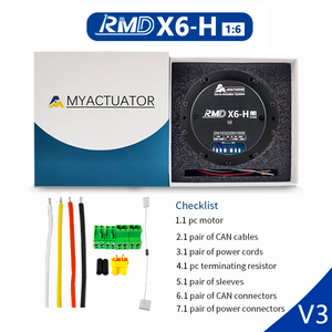 Sınırlı miktarda yeni RMD-X6-H 1:6 CANV3 RS485 MyActuator 24 Volt DC Motor mikro Servo planet redüktör Robot özel fırçasız - Product Image 6