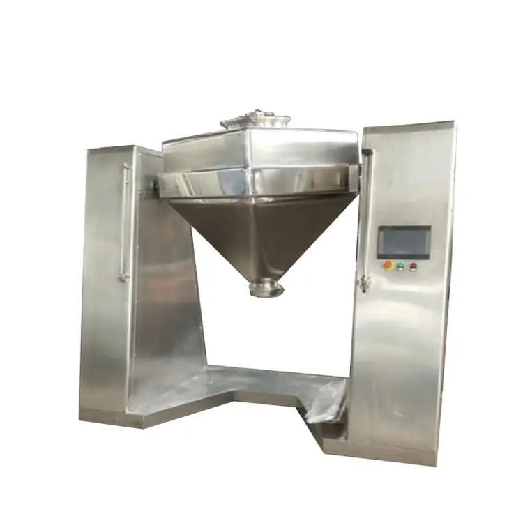 Supply Food Grade Square Cone Mixer Wheat Rice Flour Vertical Mixer Stainless Steel Masterbatch Mixer Equipment