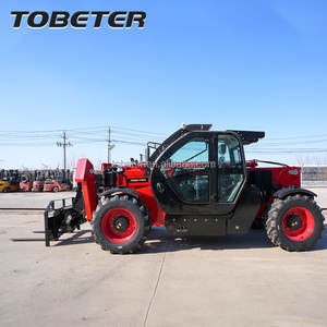 Tobeter trang trại Máy Telescopic <span class=keywords><strong>Handler</strong></span> telehandler xe nâng Telescopic Loader cho kho lớn xử lý hàng hóa - Product Image 3