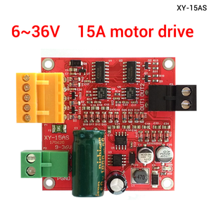 WUZHI XY-15AS 6-36V 15A motore DC modulo di scheda di guida industriale positivo e negativo pieno controllo della velocità PWM - Product Image 2